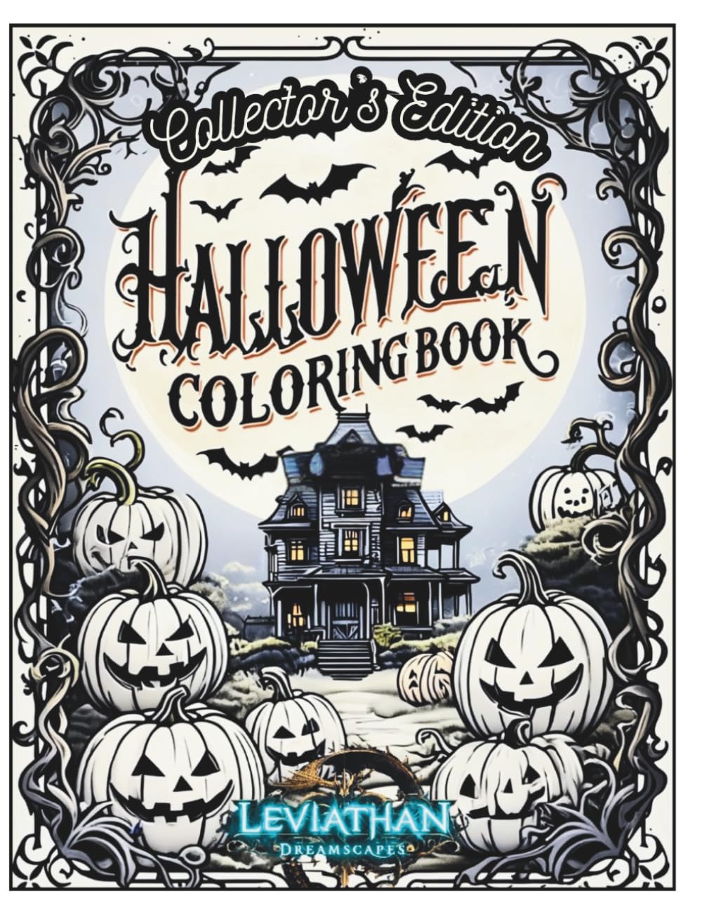 Leviathan Dreamscapes Halloween Coloring Book Collector’s Edition