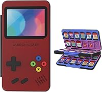 Vista 1 de Funda para tarjetas de juego Switch para Nintendo SwitchSwitch OLEDSwitch Lite, soporte para tarjetas de juegos con forro de color degradado con 48