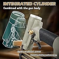 Vista 4 de Woodpecker - Clavadora neumática de calibre 18 con seguridad de 38 pulgadas a 1-316 pulgadas de longitud, F30S Air Power Continuous Shot Brad