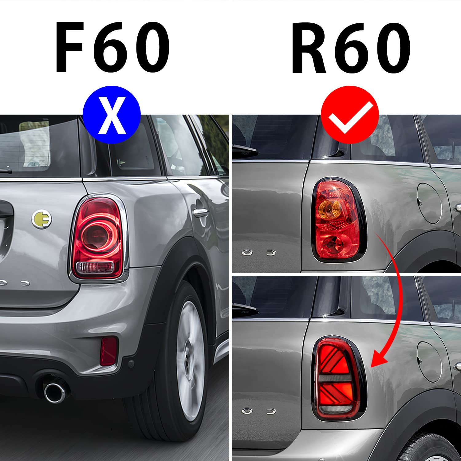 MINI クロスオーバー カントリーマン R60 USテール 使用2000km程 Amazon | MINIクロスオーバー R60 テールランプ カントリーマン