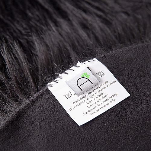 Miniatura 7 de Ashler - Funda suave de piel de oveja sintética para silla, sofá, alfombra de área para suelo de habitación, sofá o sala de estar