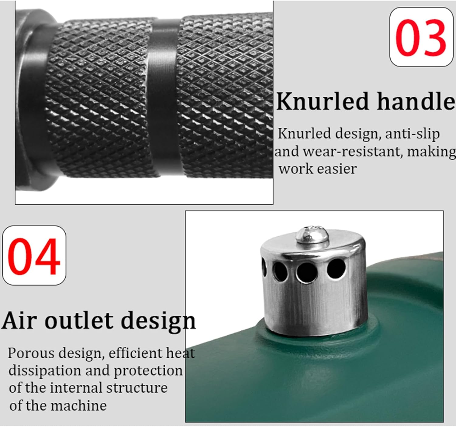 High-Speed Pneumatic Paint Mixer, Handheld Agitator Tool for Viscous Liquids, 0-2500 RPM, 160mm Blade, Ideal for Paint, Coatings & Inks - Efficient Mixing Solution