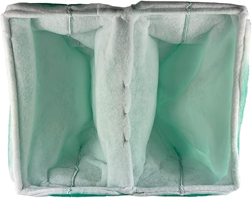 Miniatura 8 de wioboy Filtro de escape para cabina de pintura, 24" x 24" x 15" (10caja) de alta capacidad para cabina de pulverización