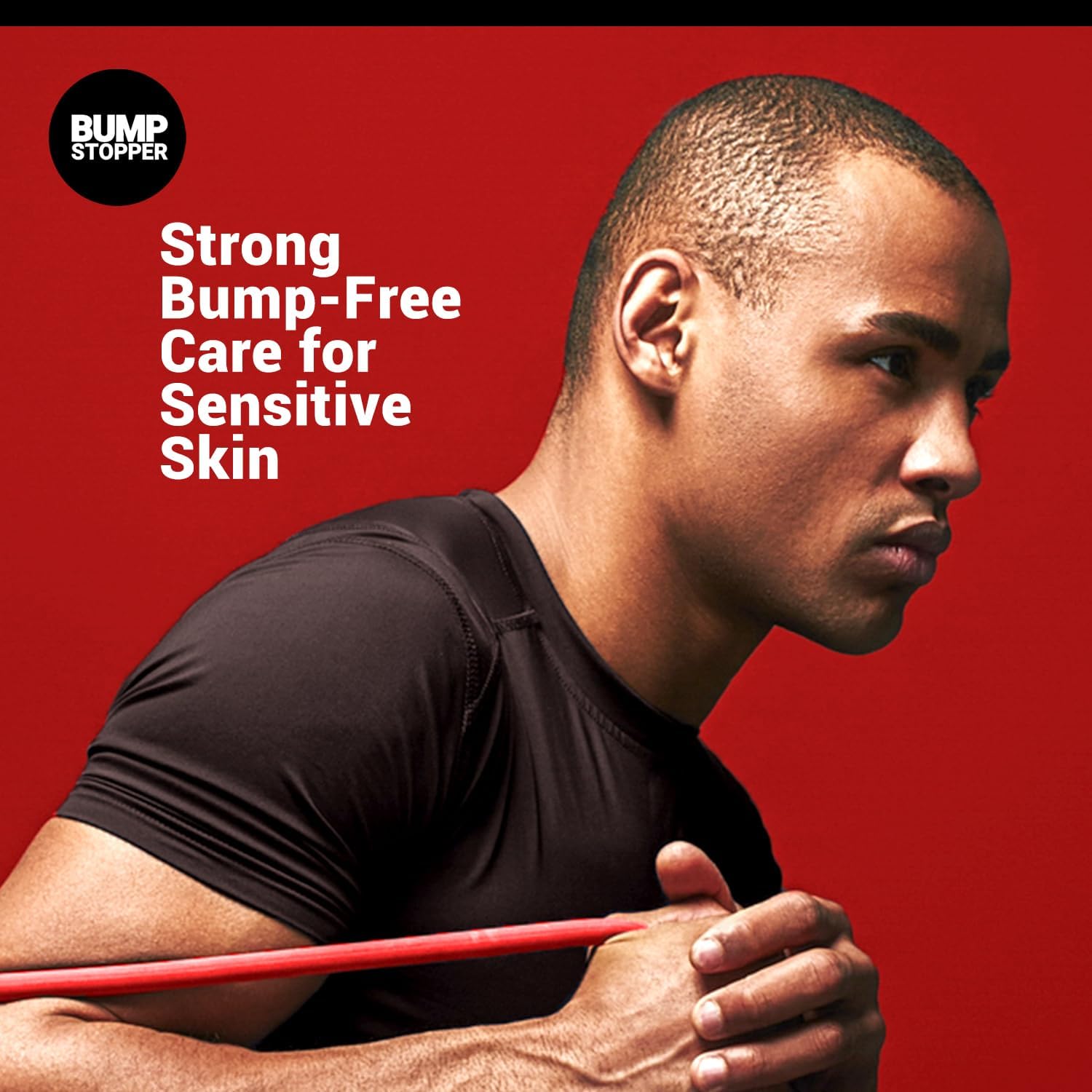 High Time Bump Stopper Sensitive | Ingrown Hair Treatment After Shave Cream | Razor Bump Treatment | Sensitive Skin Formula | Post Shave Care | 0.5 oz (Pack of 2)
