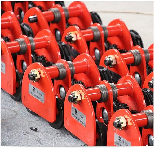 Miniatura 5 de Carro manual de 1 tonelada2204.6 libras Carro manual resistente, auto deportivo manual para equipos de elevación y transporte