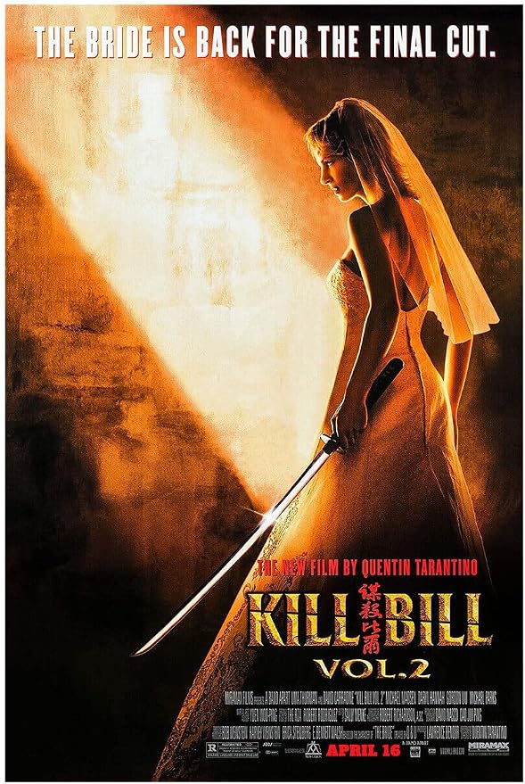 Kill Bill - Volume 2 - Movie Poster -24 x 36 Inches