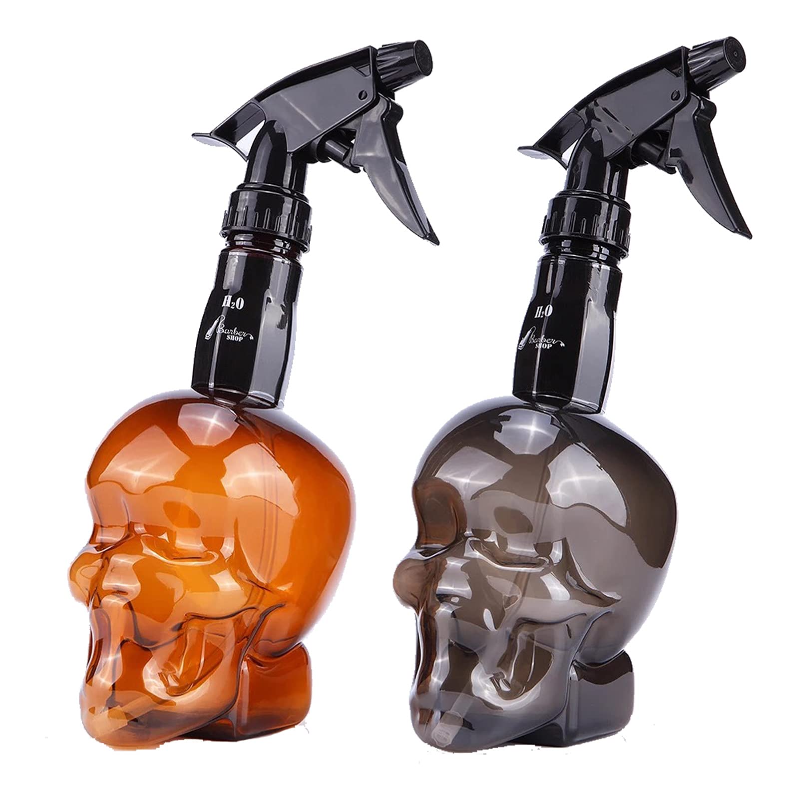 wilsonzin 2pcs Spray Bottles, Fine Mist Sprayer, Hairdresser Spray Bottle Super Fine Mist Hair Empty Water Bottle, Plant, Flower And Hairdressing Equipment Spray Bottle (500ml)