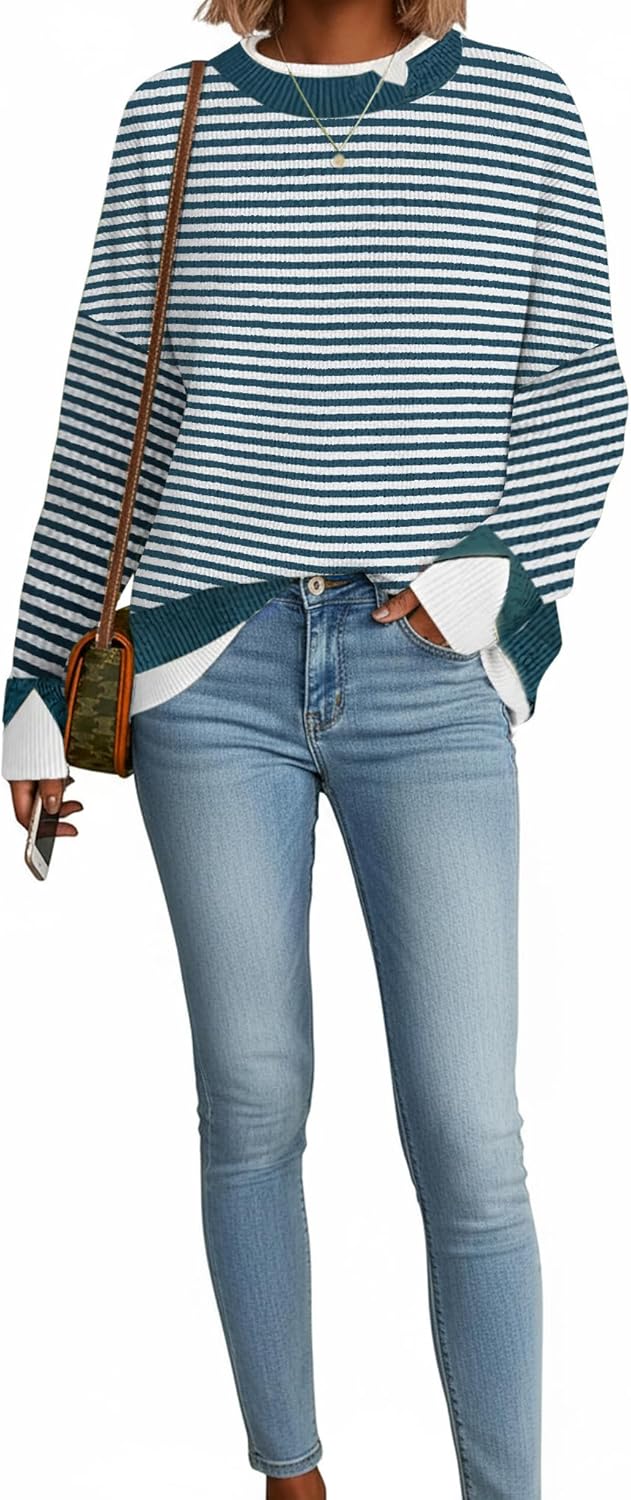 Disamer Womens Sweaters Fall Clothes Fashion 2026 Cowboy Chic Knit Cozy Sweater School Teacher Outfits Long Sleeve Pullover - Image 2