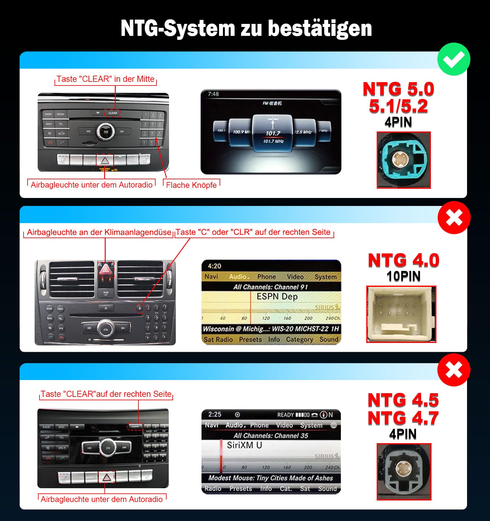 12,3" 8 GB + 128 GB Qualcomm 8 rdzeni Android 14 DAB+ radio samochodowe GPS do Mercedes Benz C/GLC klasa W205 X253 z nawigacją CarPlay Android Auto WiFi Bluetooth 5.1 USB 4G DSP CANbus COMAND 2K IPS