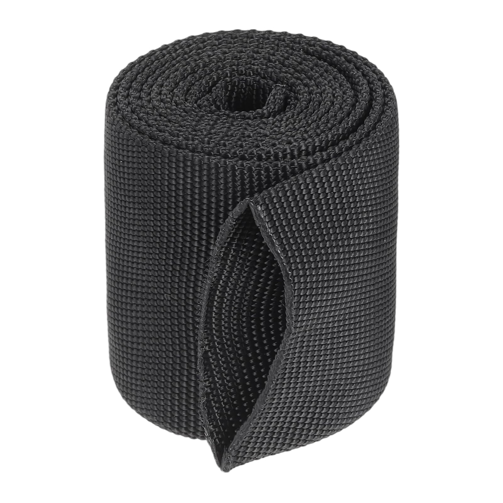 sourcing map Nylon Protective Hose Sleeve 37mm ID 1 Meters Cable Cover Sheath Protection Hydraulic Hose Wrap for Welding Cord Tig Torch Hydraulic, Black