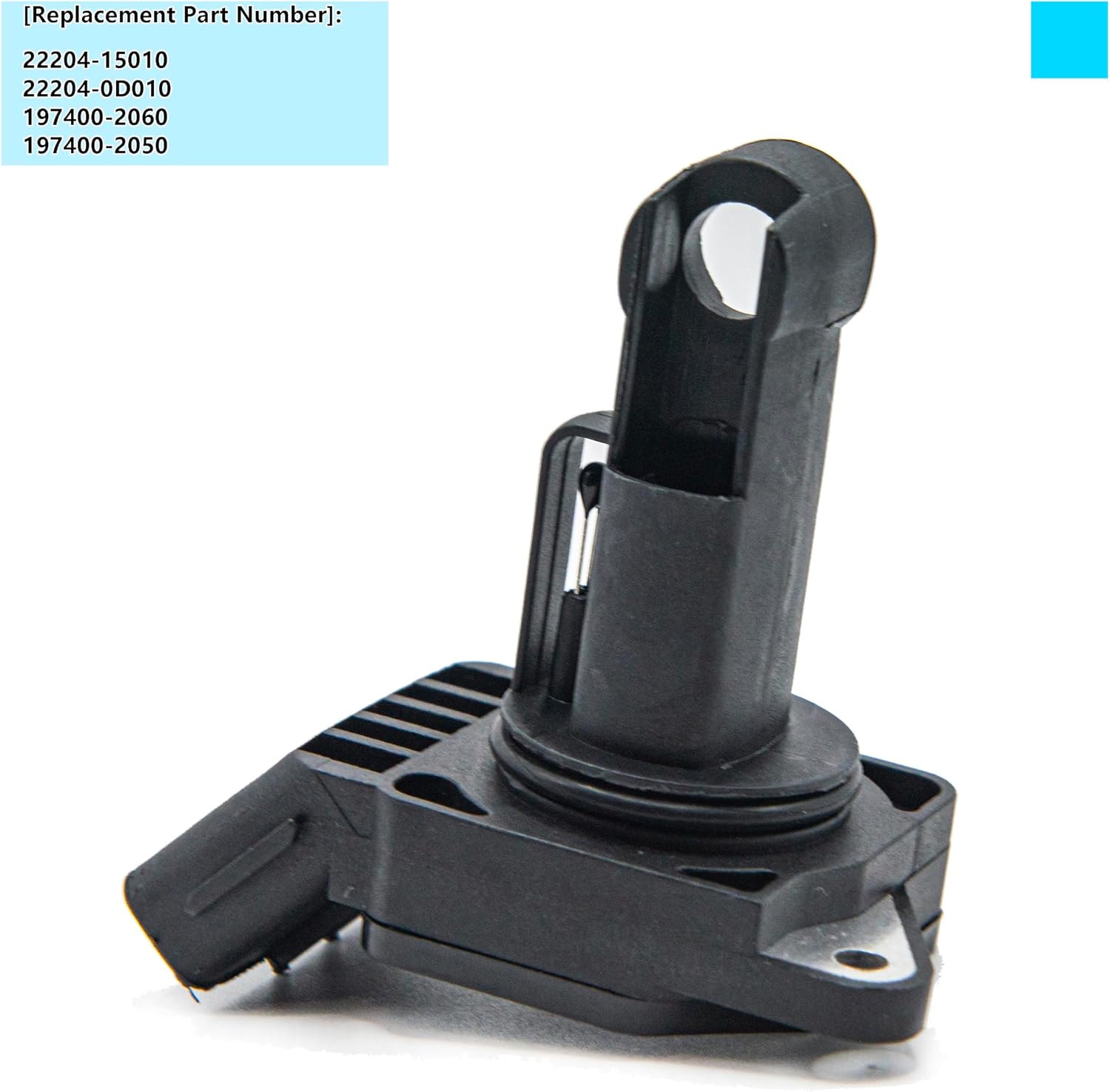 OE# 22204-15010 Mass Air Flow Sensor for Toyota Corolla 1.8L 2000 2001 2002,for Lexus GS430 4.3L 2001-2005, SC430 2002-2010 MAF Compatible for Prizm 1.8 00-02 NO.22204-0D010