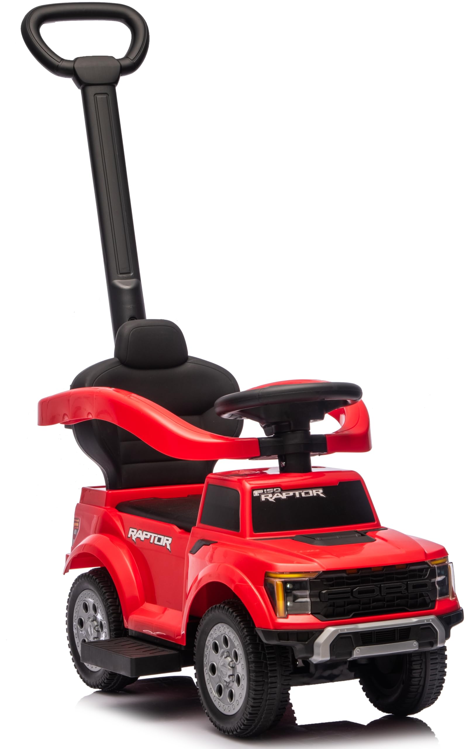 SUN BABY Ford Raptor Correpasillos con Empujador 12M+ - Rojo