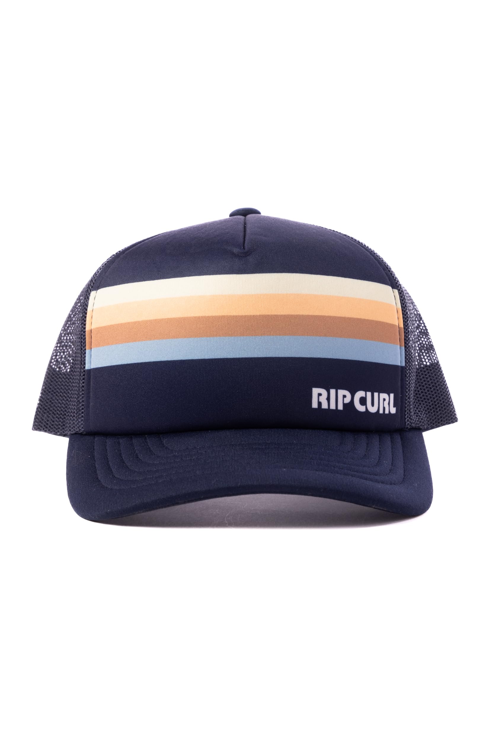 Rip Curl Youth Trucker Hat with Snapback Closure and Mesh Back-Adjustable, Breathable Cap for Boys & Girls, Navy, One Size