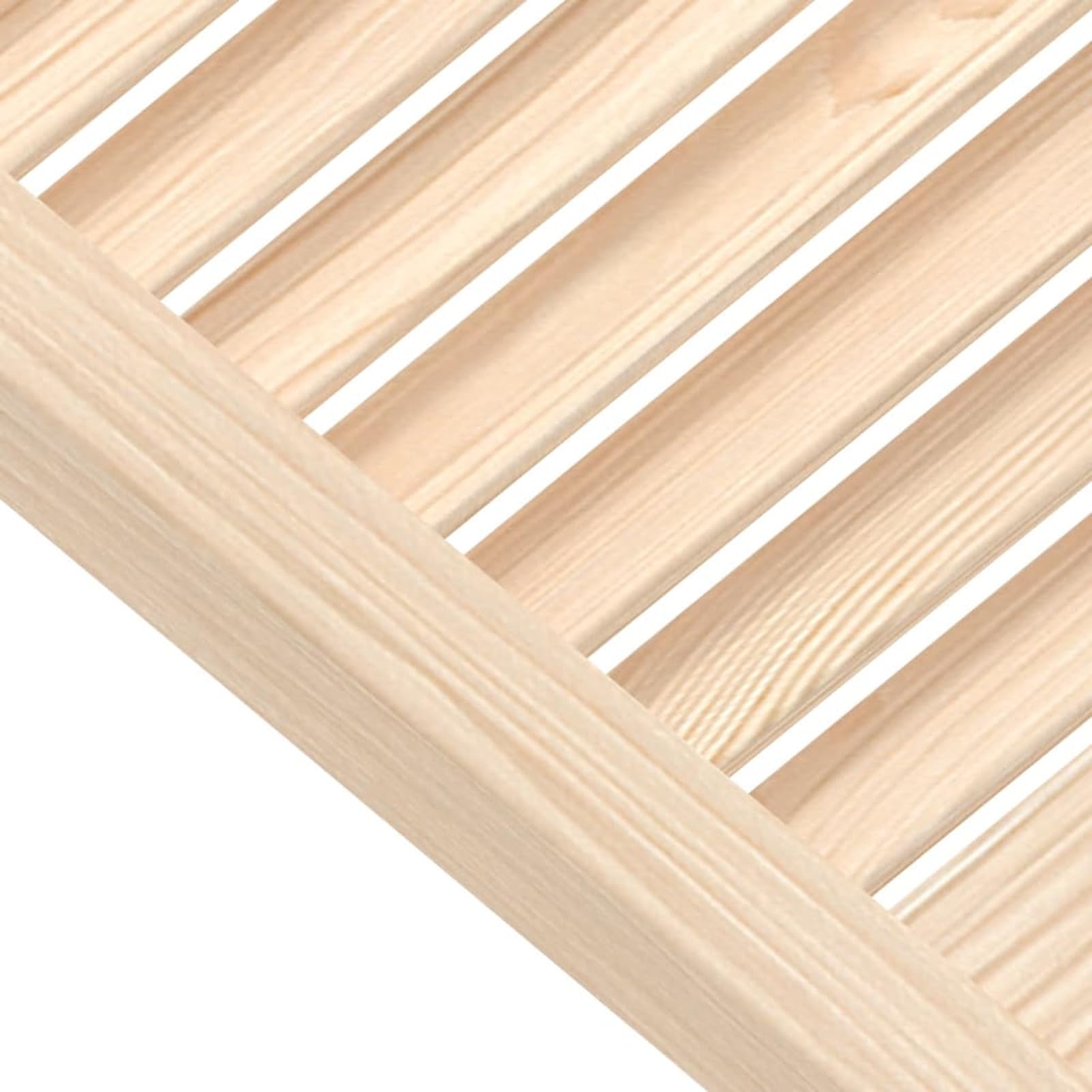 Ante a Lamelle 2 pz in Legno Massello di Pino 39,5x39,4 cm,Articoli di ferramenta,Accessori ferramenta,Articoli per mobiletti,Ante per mobiletti-151107