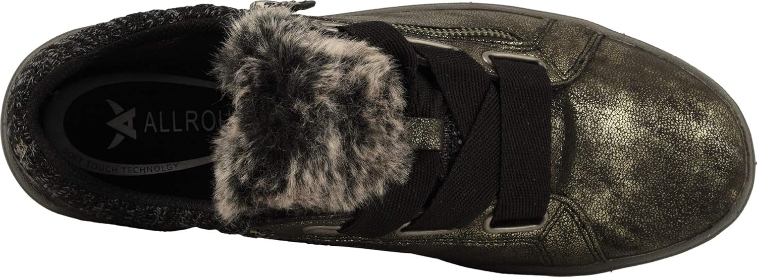 ALLROUNDER by MEPHISTO Women's Sneaker, Graphite, 8.5