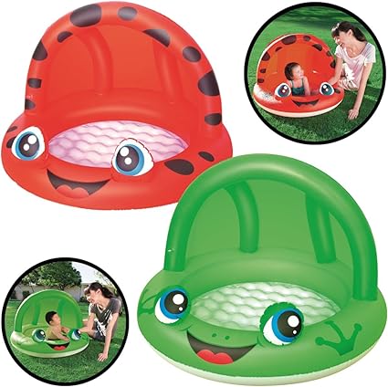 Bebe Piscine Piscine Gonflable Avec Toit Ouvrant Amazon Fr Jeux Et Jouets