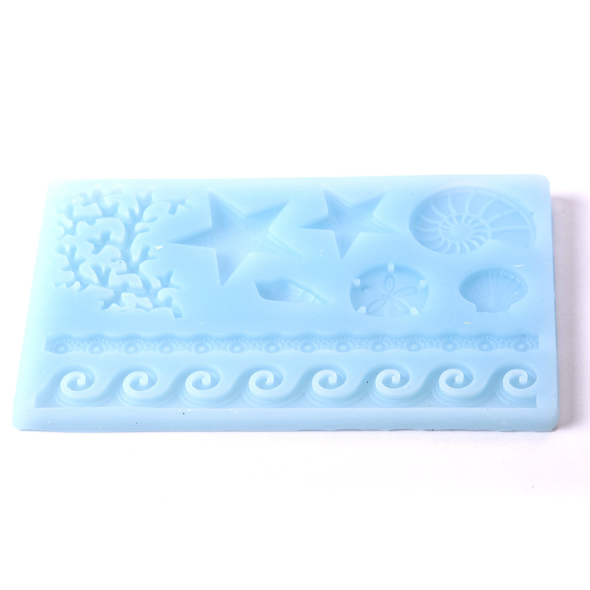 Sea Coral Fondant Cake Decorations Silicone Mould x 5, Pvc, 18.8 x 12 x 3.5 cm - Image 2