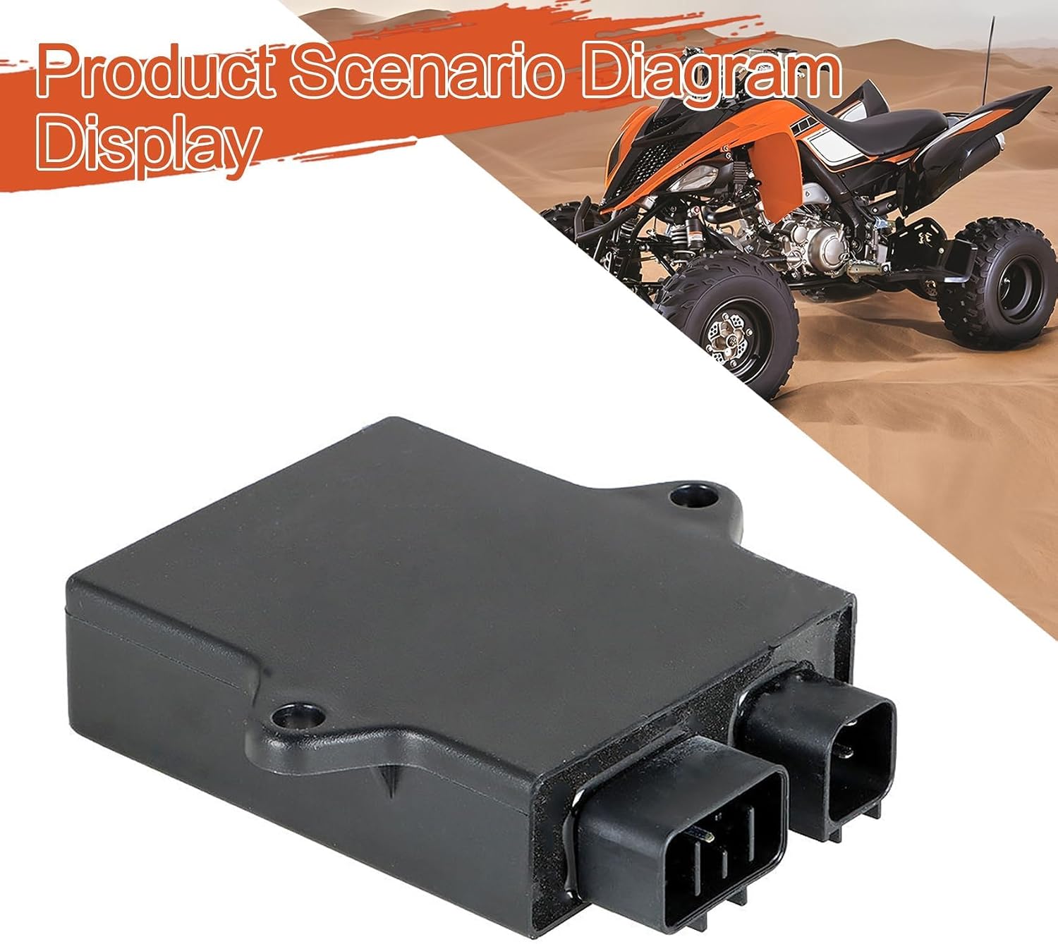 labwork Ignitor CDI Box Replacement for Yamaha Big Bear Wolverine YFM350 Kodiak 400 Replacement for 4SH-85540-00-00