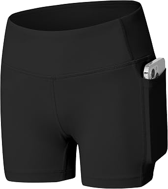Willit Girls Swim Shorts with Pockets UPF 50+ Sun Protection Swimming Bottom
