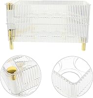 Vista 9 de DOITOOL Bandeja de almacenamiento de huevos de plástico para nevera, congelador, bandejas de plástico para servir bandejas de almacenamiento