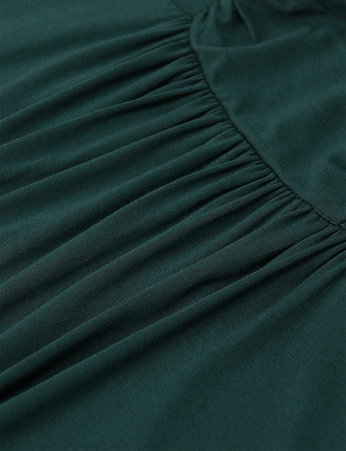 Womens Square Neck Short/Long Sleeve Dressy Tunic Shirts - Image 4