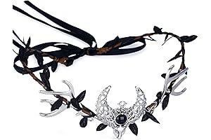 Handmade Medieval Headband Antlers Renaissanc Women Fairy Costume Artifice