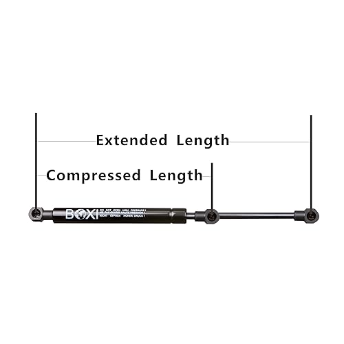 Miniatura 2 de BOXI 2 unids soporte de elevación de tronco amortiguadores amortiguadores compatibles para Cadillac STS 2005 2006 2007 2008 2009 2010 2011 tronco