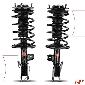 Amazon.com: A-Premium Front Pair (2) Complete Strut & Coil