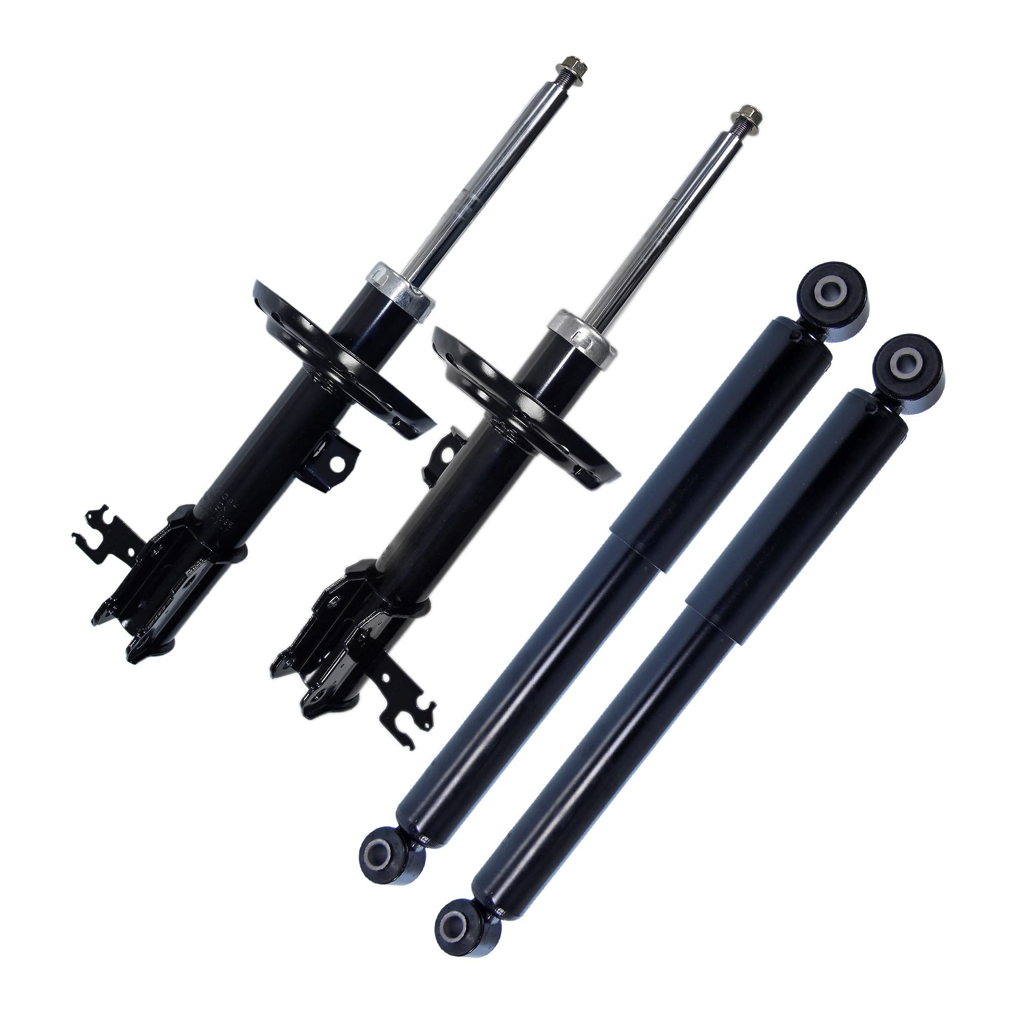 ATEC GERMANY 4x Amortiguadores de gas a presión delanteros y traseros, compatibles con OPEL SIGNUM CC (Z03), VECTRA C (Z02), VECTRA C Caravan (Z02), VECTRA C CC (Z02)