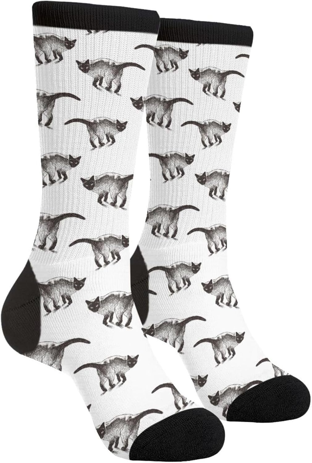 Novelty Fun Crew Socks Fashion Comfortable Men And Women Crazy Dress Socks