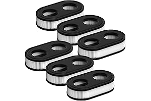 Briggs and Stratton 593260 798452 Lawn Mower Air Filter 6-Pack