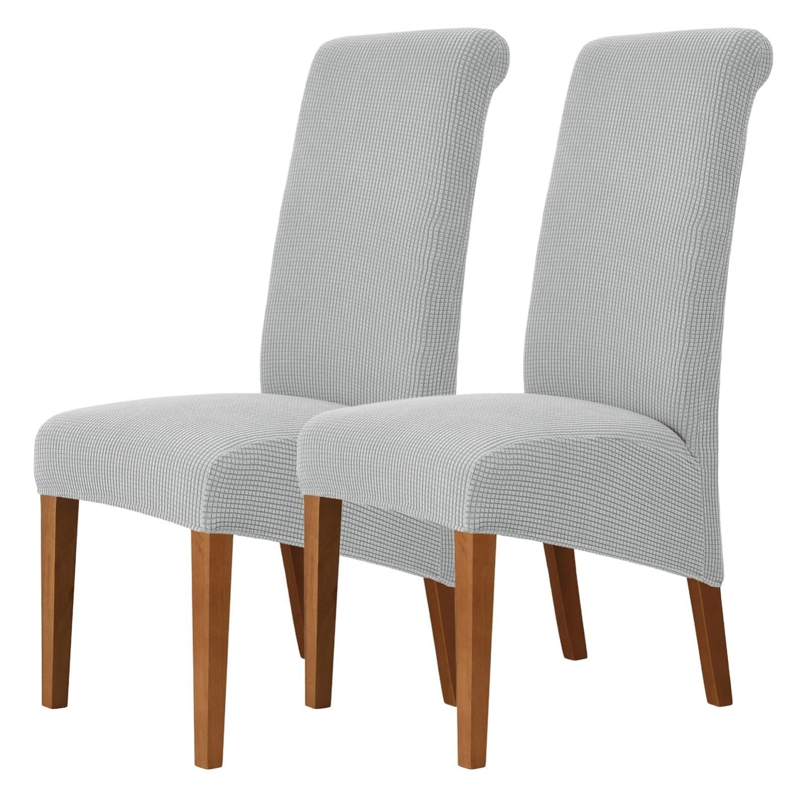 NMVAWIPT Stretch High-Back Dining Chair Covers, Removable Washable Protectors With Elastic Bottom, For Home, Restaurant, Banquet(34#,2Pcs)