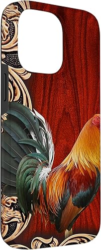 Vista 57 de Funda para iPhone 13 Pro Max Rooster wood - ROOSTER-PC