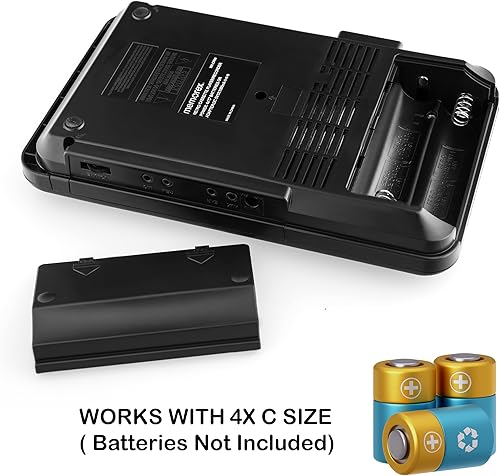 Miniatura 5 de Memorex MX-CR90 - Reproductor de cassette retro  Grabación de un solo toque, avancerebobinado rápido, conector de micrófono, conector para