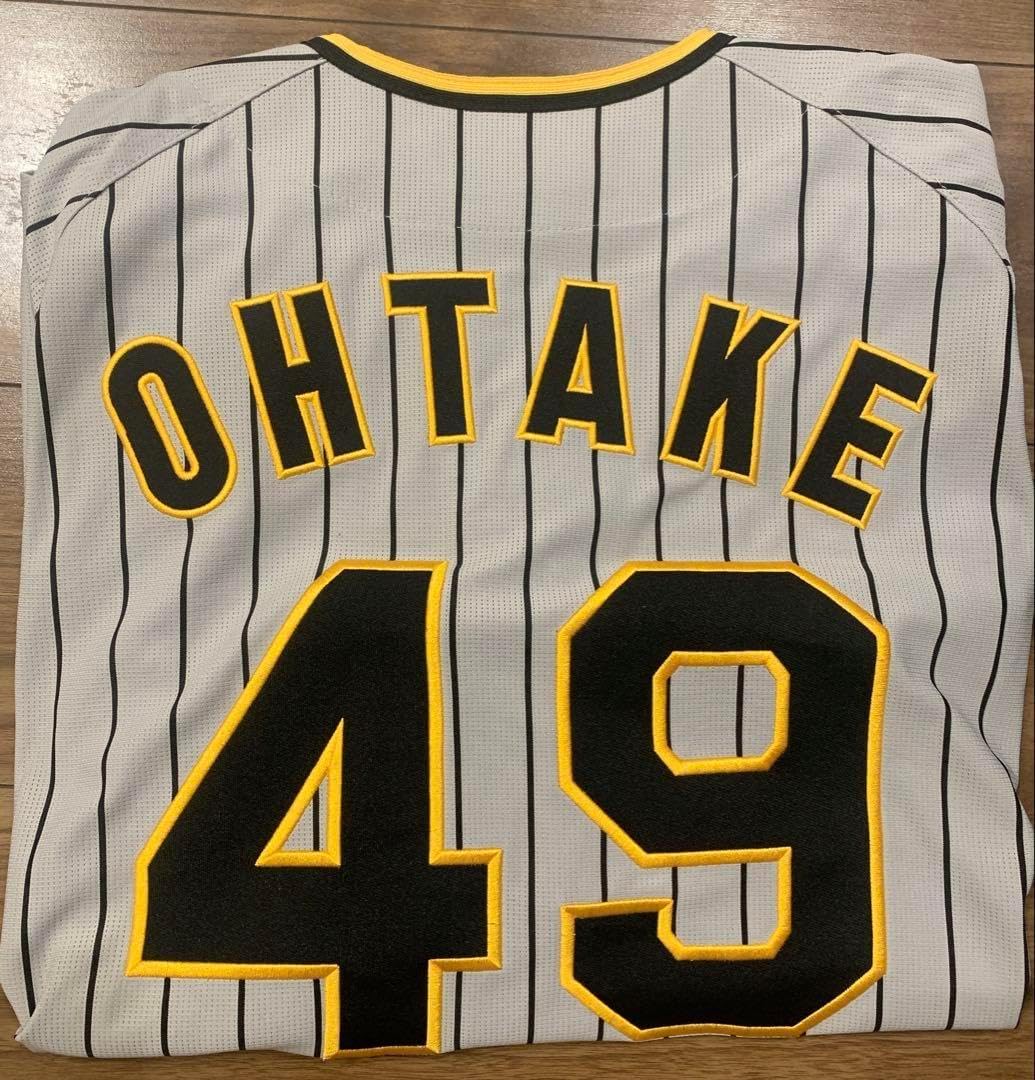 阪神タイガース 大竹耕太郎 直筆サイン入りユニフォーム ホーム L