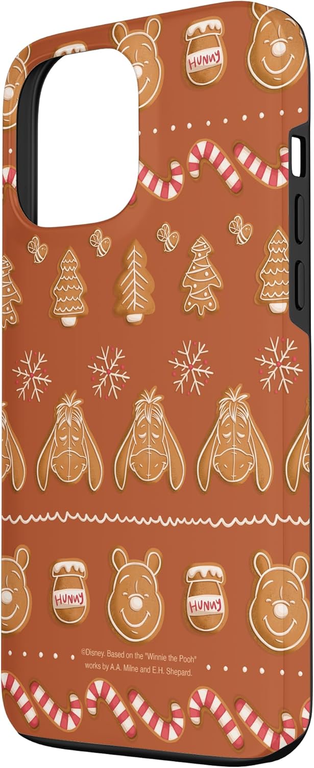 Disney Winnie The Pooh Eeyore Gingerbread Holiday Christmas Case for iPhone 13 Pro Max
