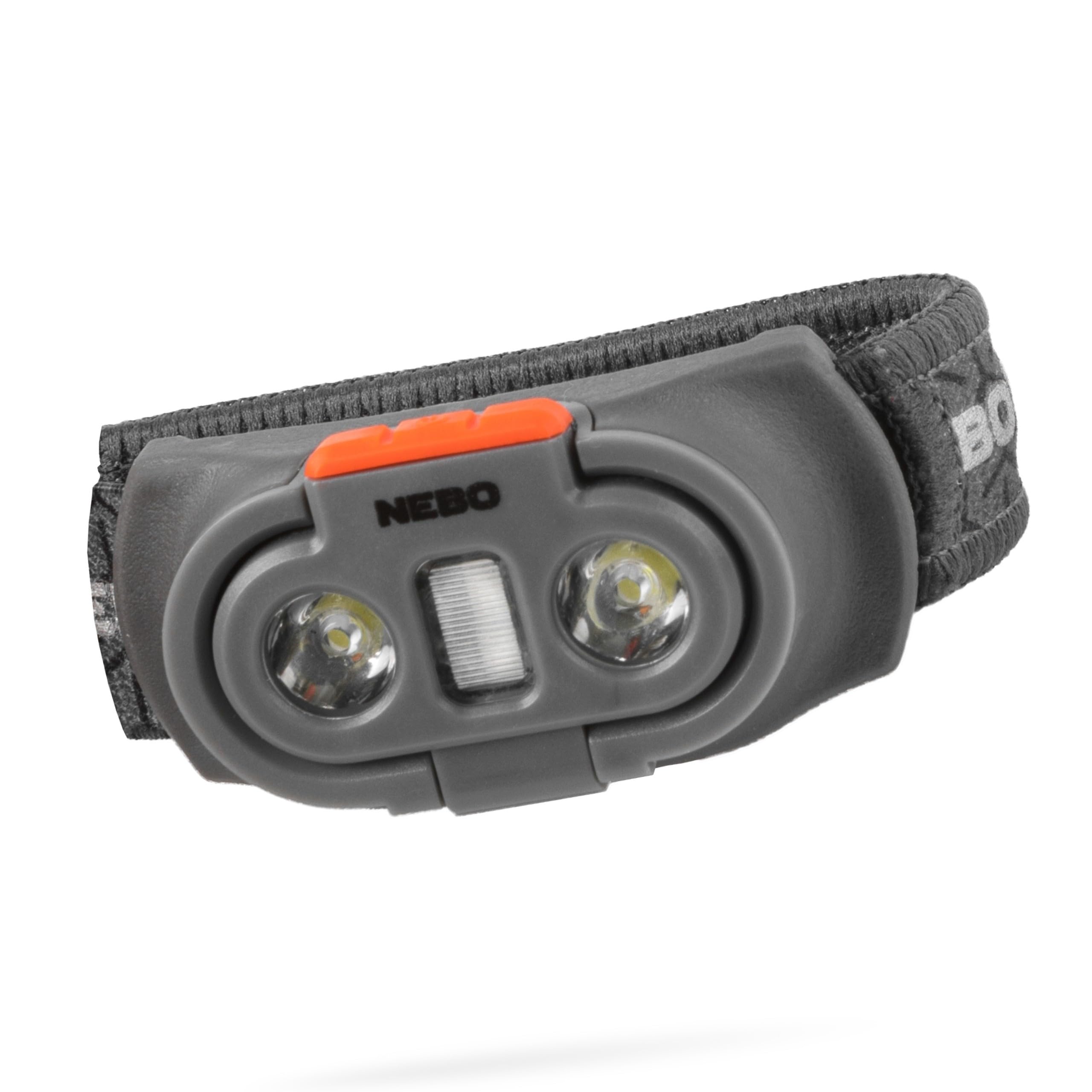 Nebo Red,Black Einstein 750 Head Torch - Headlamp With Light Modes - Camping & Hiking Accessories - Headlight For Outdoor Running & Sports Size 5