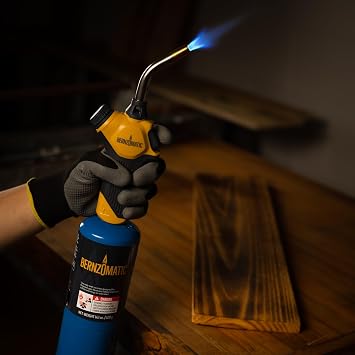 Bernzomatic FlameCommanderTM Torch Adjustable Swirl Flame Propane Torch for DIY Projects, Household Repairs, Soldering, and More