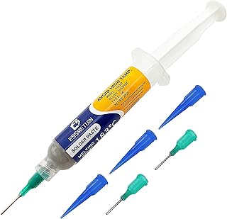 Solder Paste (Sn63/Pb37 T5 20G) For Electronic Soldering, No-Clean Tin Lead Paste, Soldering Paste For PCB/IC/BGA/SMD CELLPHONE CPU Repairing