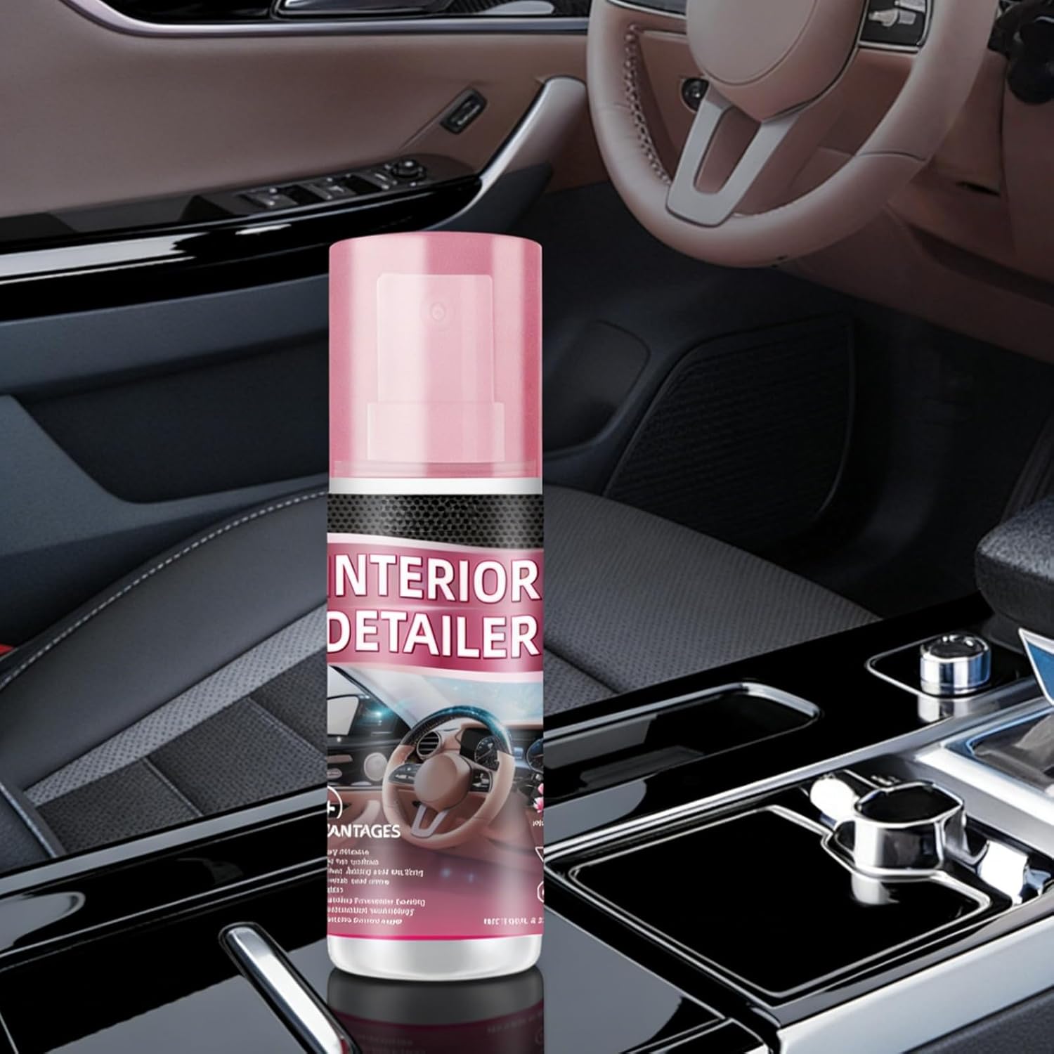 Car Interior Detailer & Protectant, Car Interior Cleaner Suitable for Cleaning Rubber, Plastic, and Leather Surfaces Inside Vehicles, Clean and Protect Car, Truck, SUV (1, 100ML) - Image 8