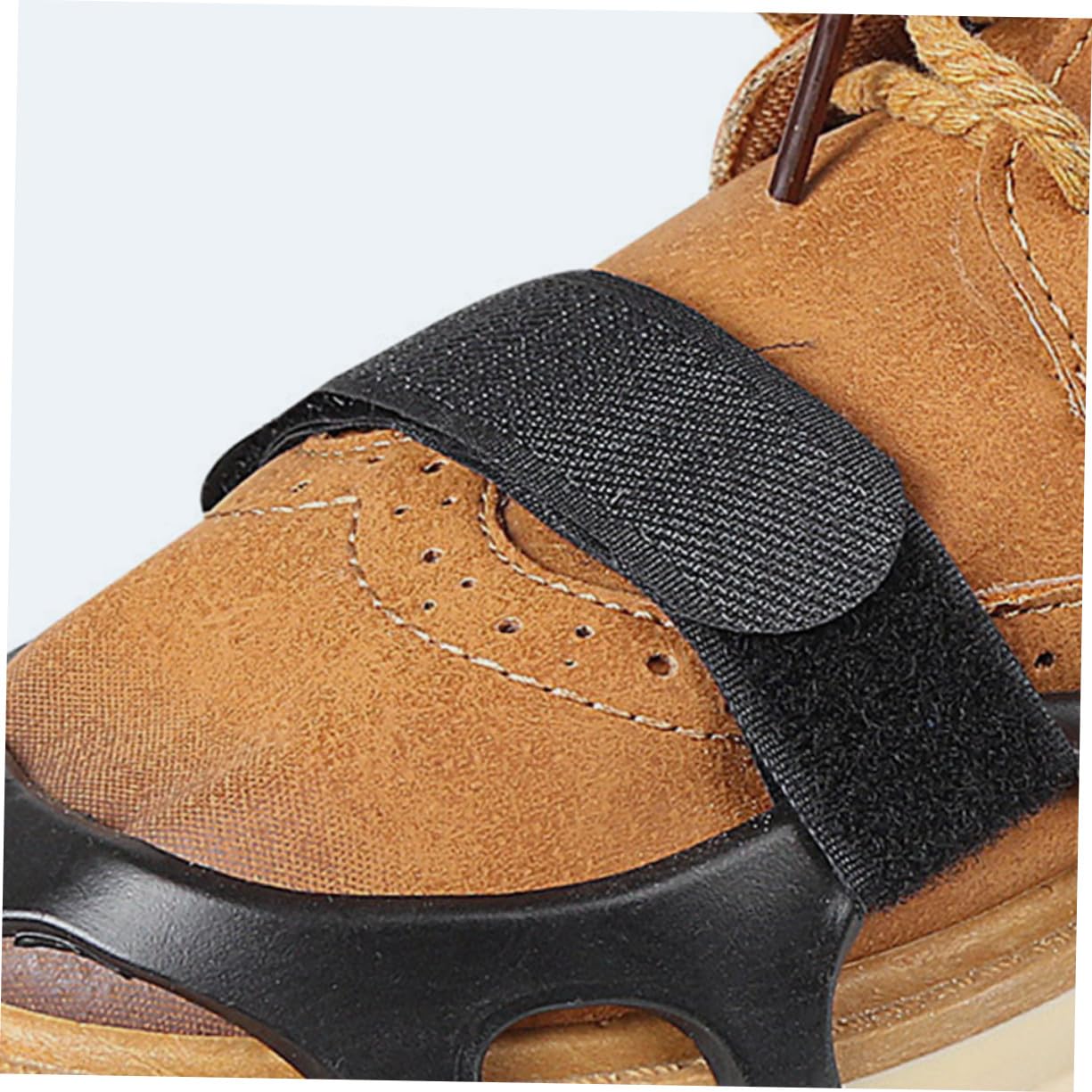 Garneck Correas Antideslizantes para Crampones de Hielo, Nylon Ajustable, 4 Piezas, Unisex para Senderismo y Montaña, Compatibles Botas y Zapatillas, Diseño Ligero y Resistente