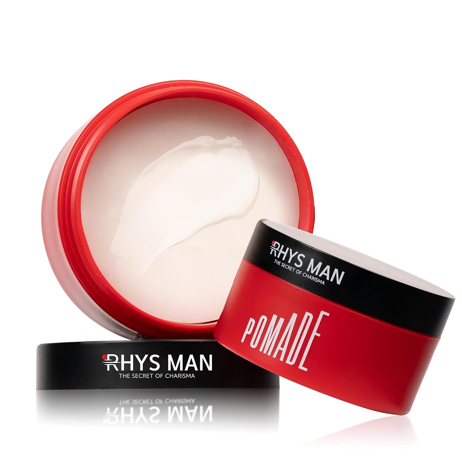 Hair Pomade for Men - Oil-Based Strong Hold with Medium Shine and Beeswax - Classic Styling for Slick Back, Side Part, Professional Hairstyles