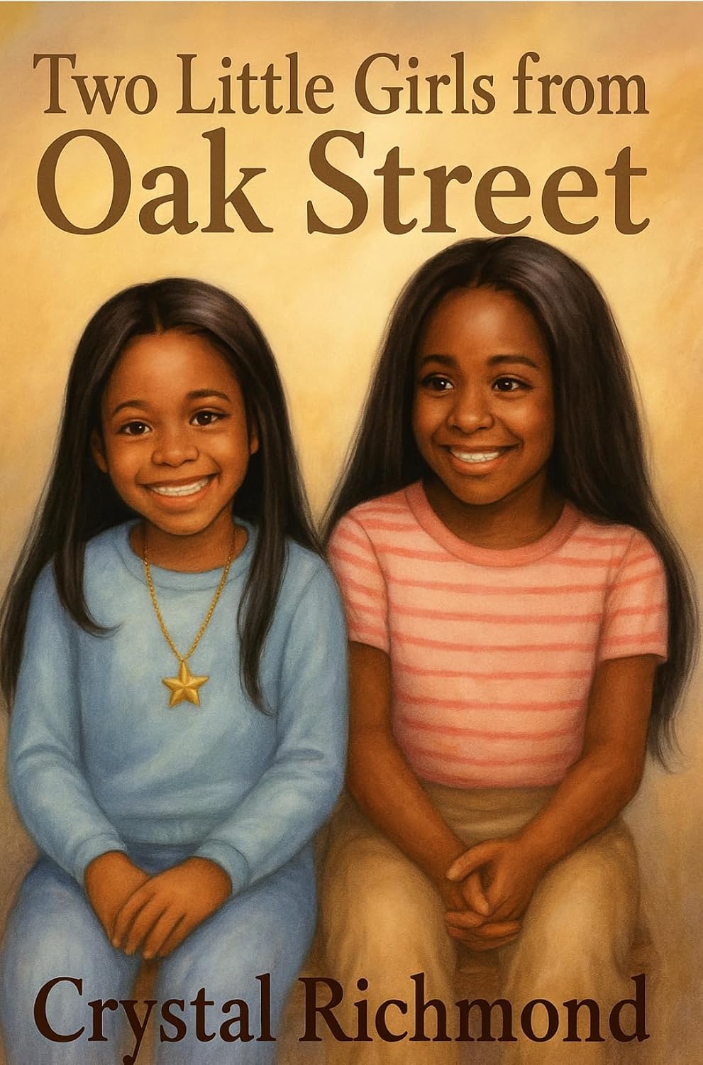 Two little girls from oak street