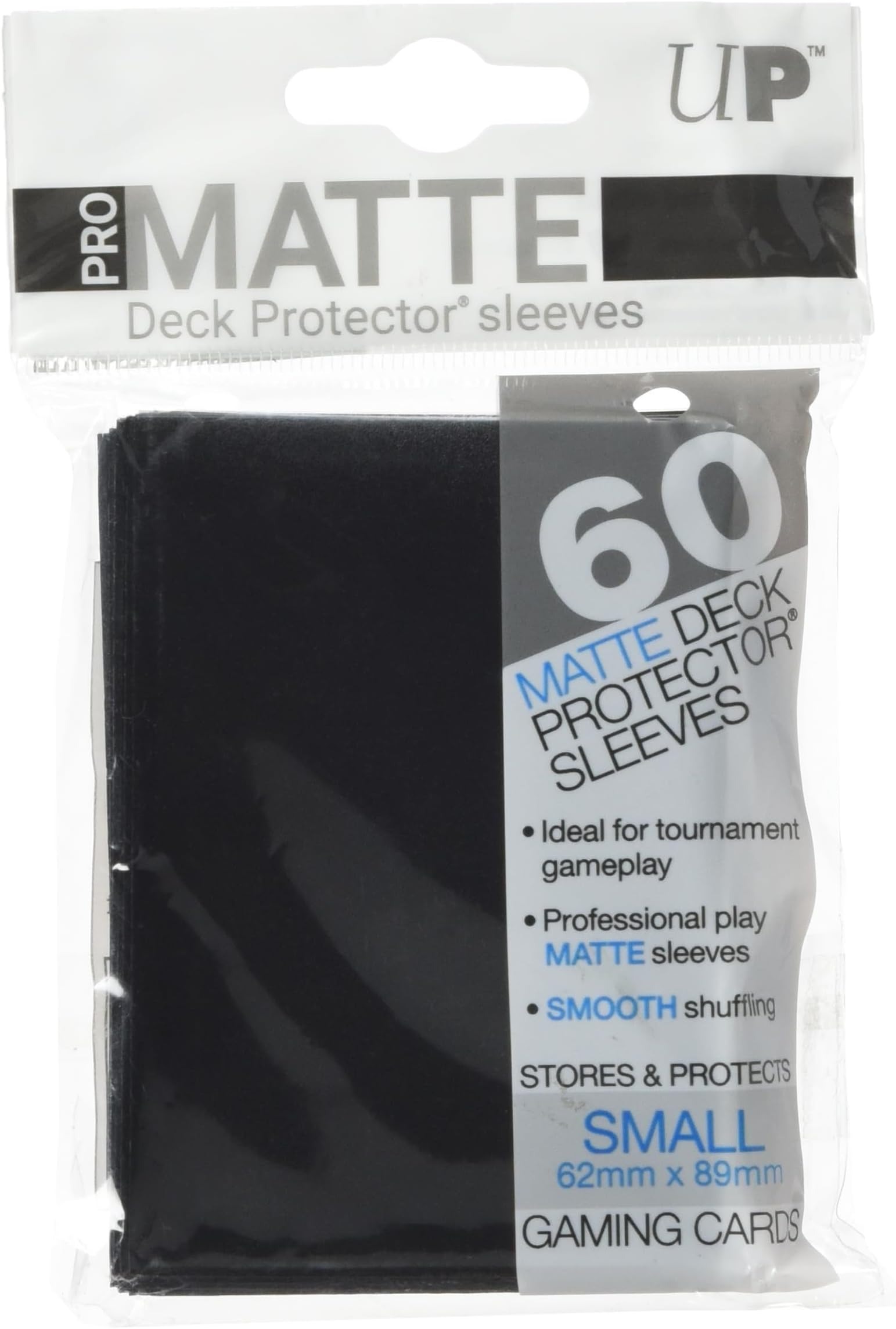 60ct Pro-Matte Black Small Deck Protectors