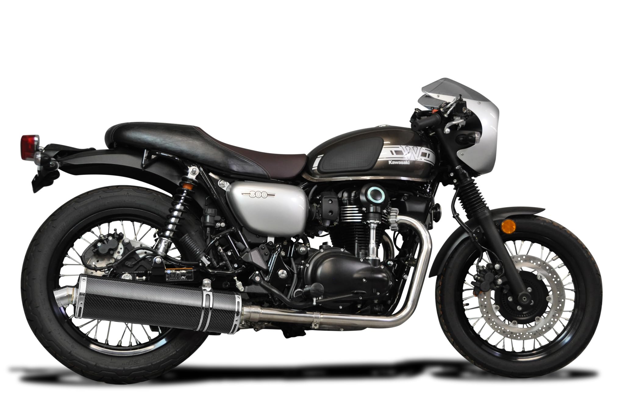 Amazon | DELKEVIC スリップオン エキゾースト マフラー