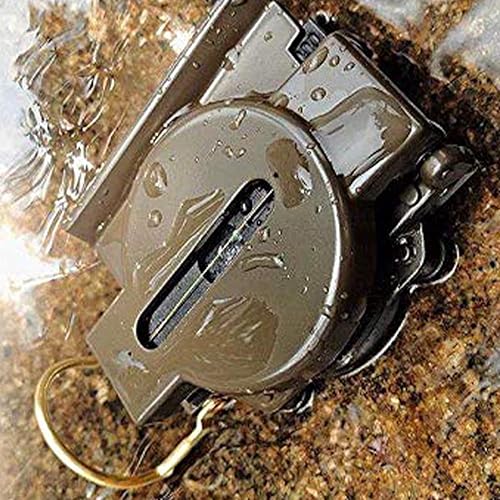 Miniatura 6 de Brújula, brújula de supervivencia para senderismo, equipo y equipo de supervivencia de grado militar para supervivencia en zonas silvestres y