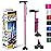 ZELECKS Walking Cane for Women & Men - Self Standing Adjustable Folding Cane with T Handle and 360 Pivot Base - Lightweight Foldable Walking Stick for Seniors - Collapsible Cane for Walking