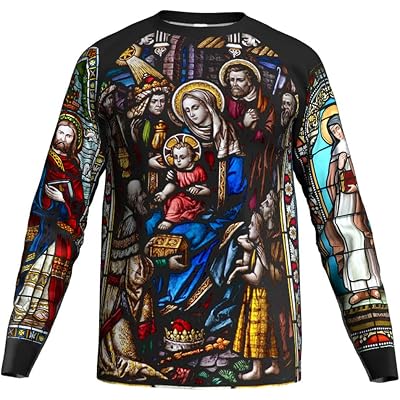 Bicycle Men Long Sleeve Motocross Shirt Road Wear Jesus style Moto Sport Jersey Downhill Bike Mountain Top Sport Ride Clothes