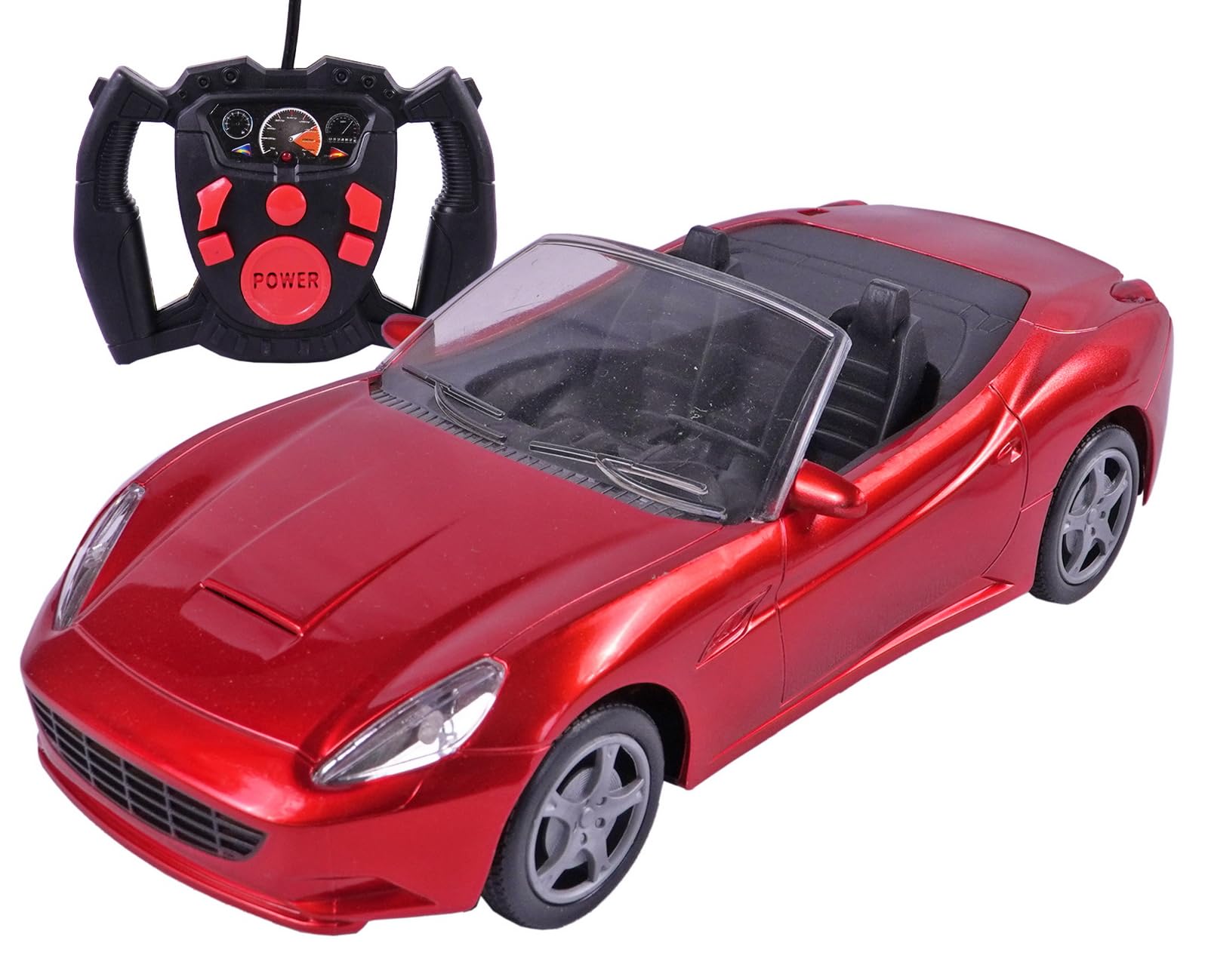 Toyshine 1:16 Scale Battery Operated All Terrain Racing Car Fun & Exciting High-Speed RC Vehicle with Realistic Design for Kids- Red (B0CX4YPZ3K) Amazon Price History, Amazon Price Tracker
