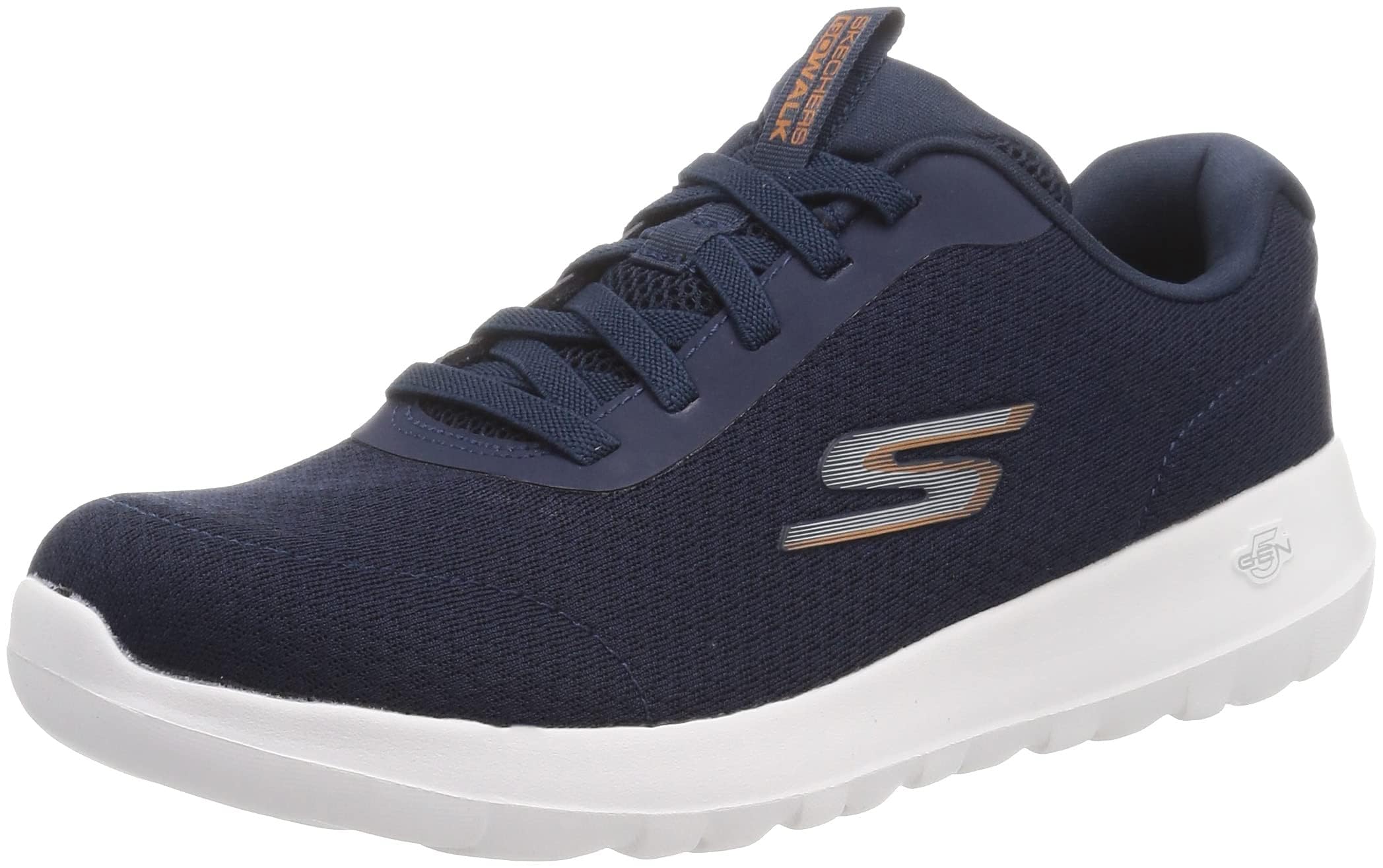 Skechers Go Walk Max Midshore, Zapatillas, Hombre, Navy Textile Synthetic, 42 EU